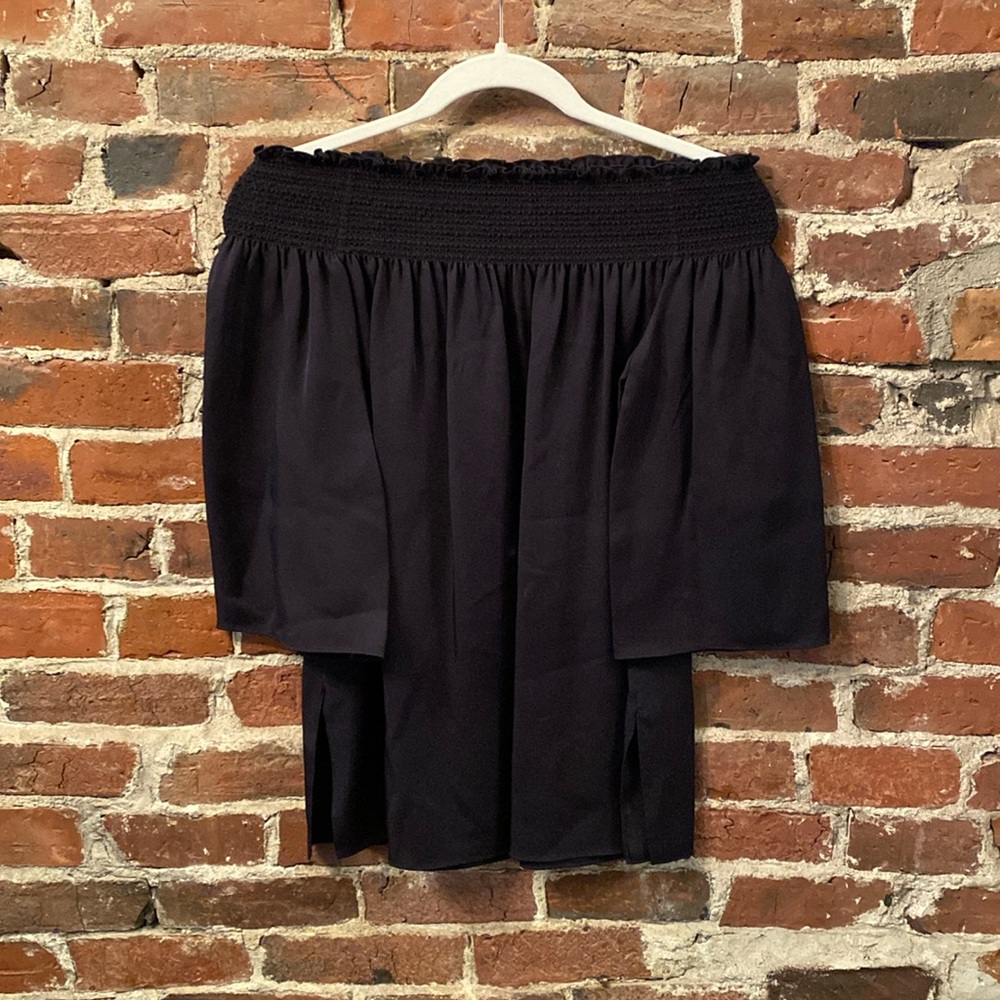 Theory Off the Shoulder Blouse